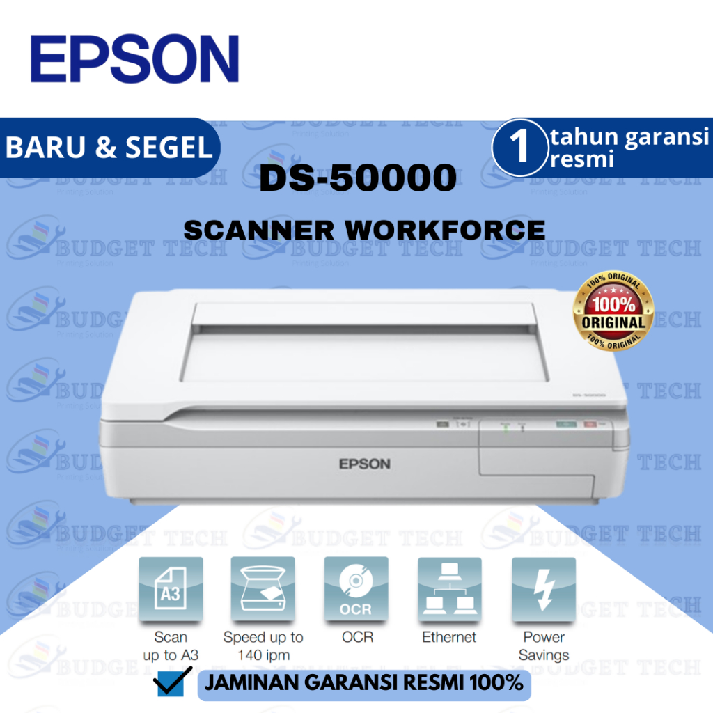 Epson WorkForce DS-50000 A3 Flatbed Document Scanner