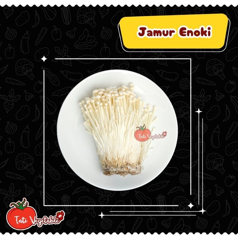 

Jamur Enoki || Sayuran Segar || || Tati Vegetable || Groceries