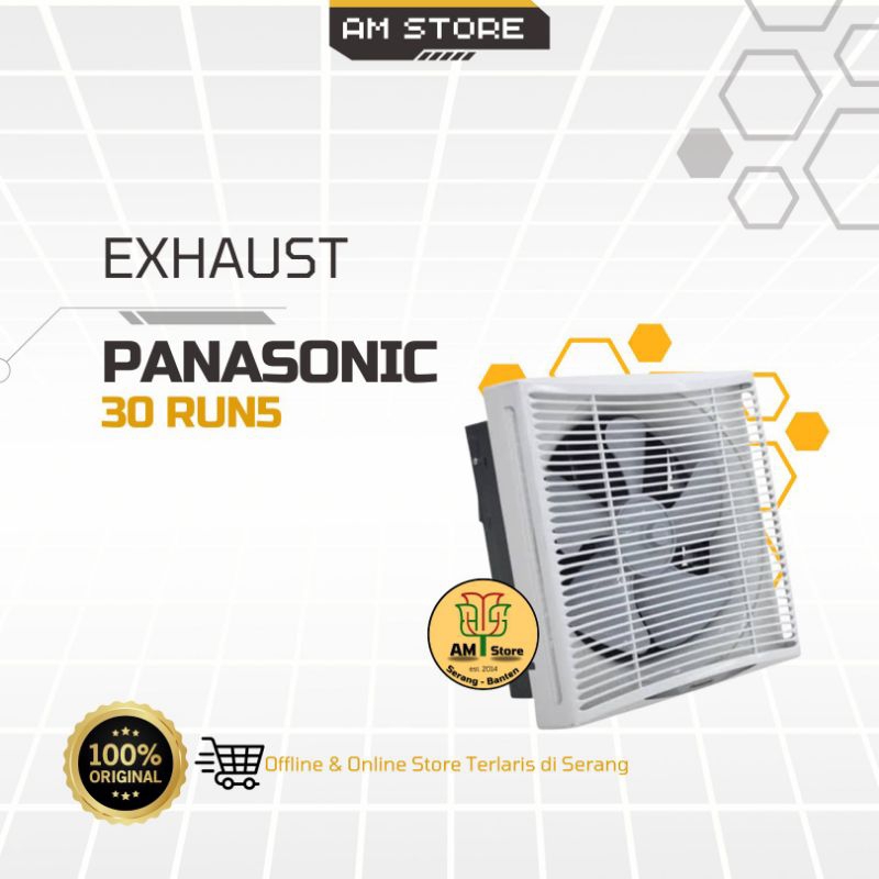 Exhaust Fan Dinding Panasonic 30RUN5