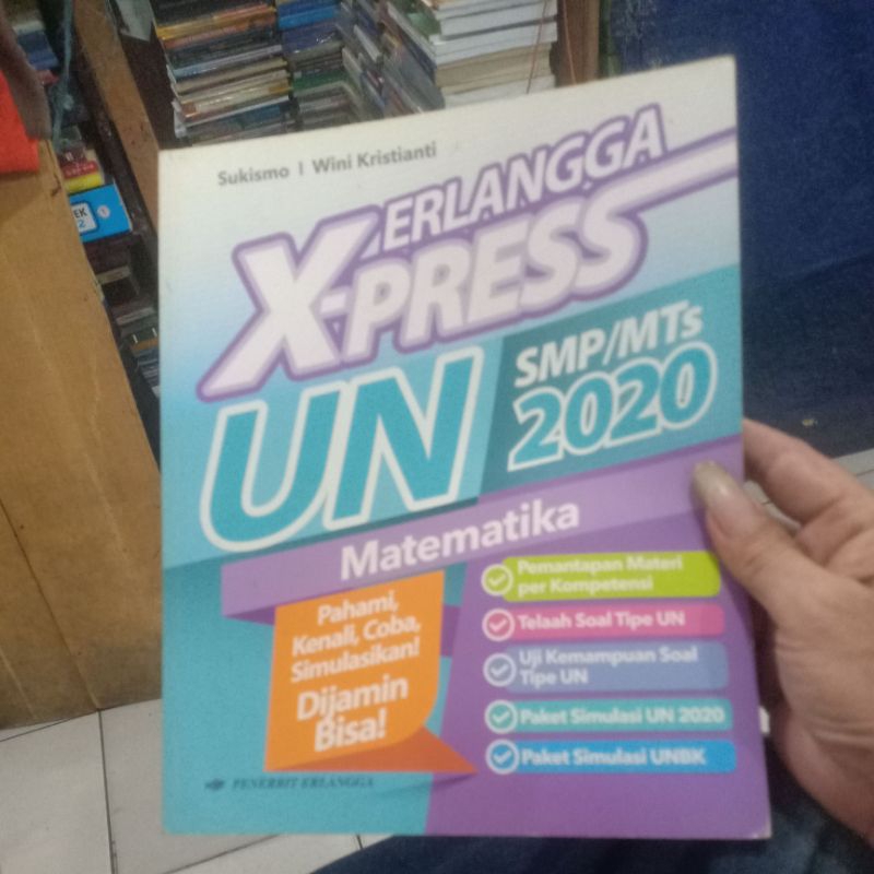 BUKU BEKAS X- PRESS UN SMP MATEMATIKA TAHUN 2020