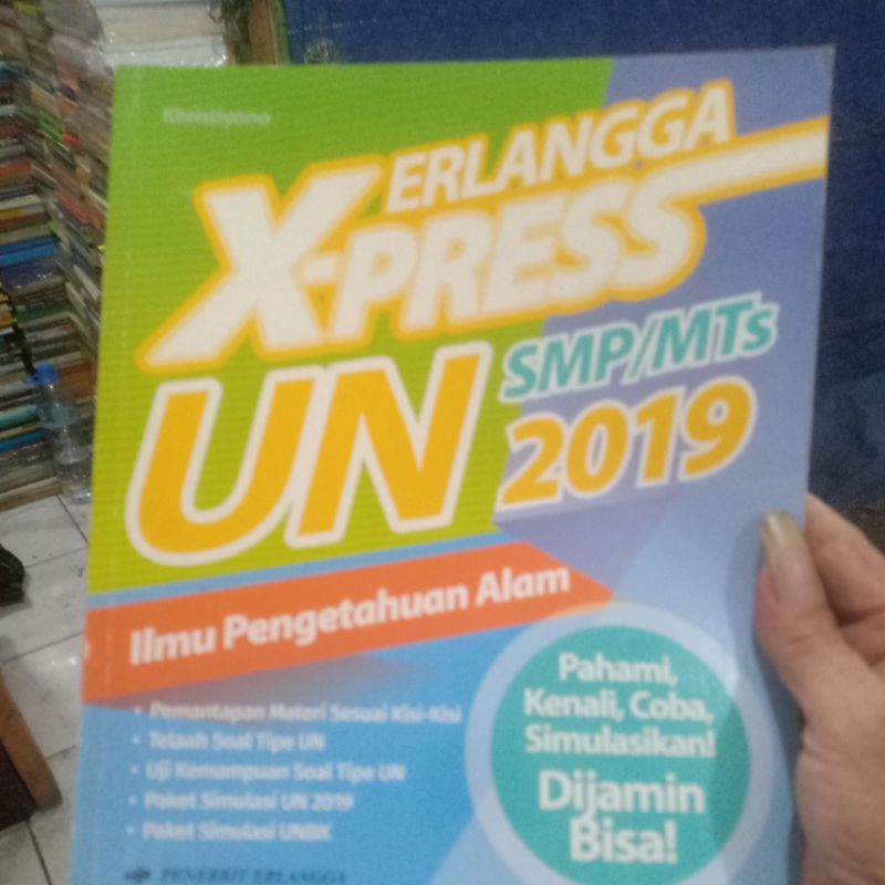 BUKU BEKAS X - PRESS BAHASA INDONESIA UN SMP 2019