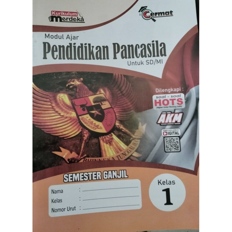 

LKS SD Pendidikan Pancasila Kelas 1,2,3,4,5,6 kurmer