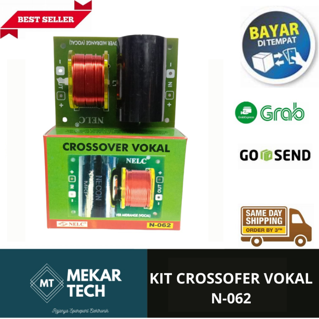 KIT CROSSOVER VOKAL NELC N-062 PENJERNIH SUARA VOKAL PADA SPEAKER