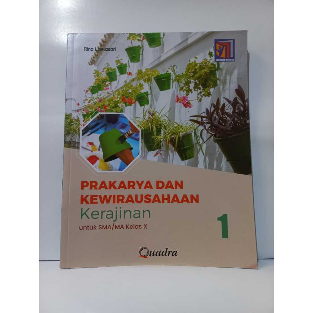PRAKARYA DAN KEWIRAUSAHAAN KERAJINAN SMA KELAS 11 KURIKULUM MERDEKA QUADRA