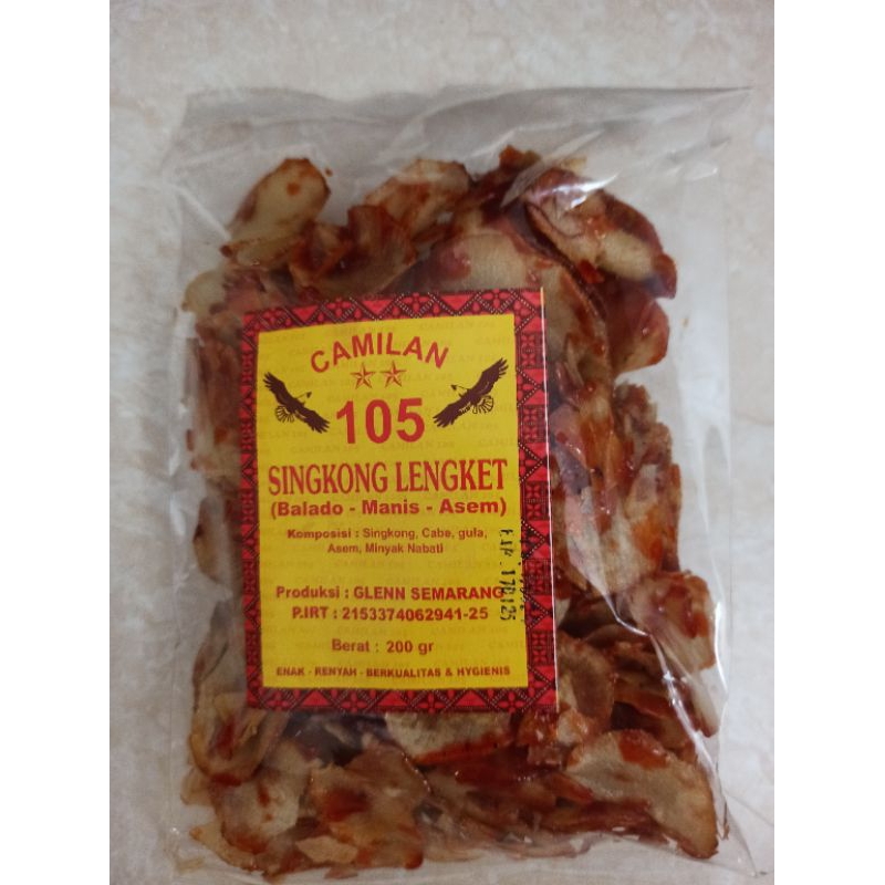 

Snack Singkong Balado 200gr