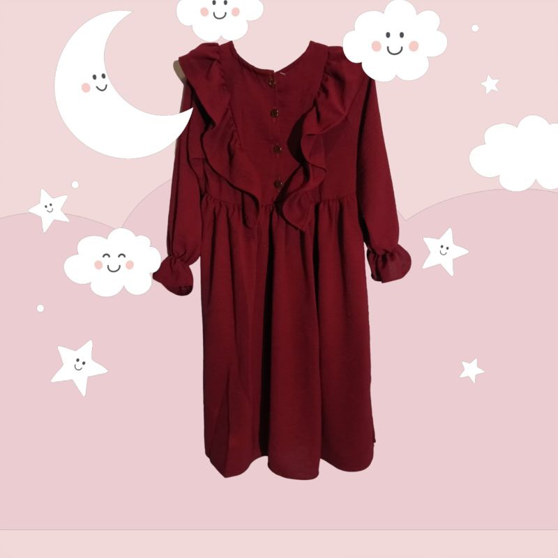 MIDI dress anak 1-5 tahun