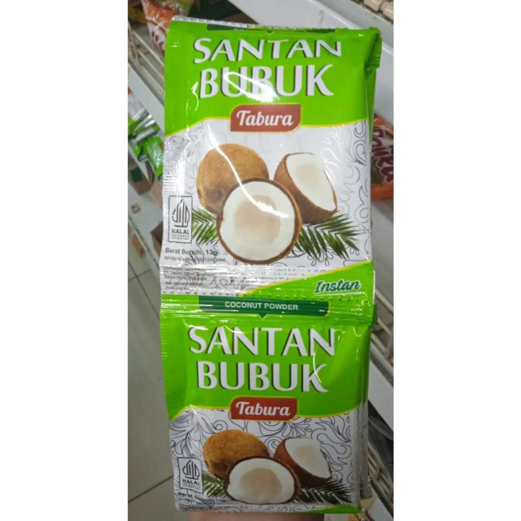 

Tabura Santan Bubuk 10s DIJUAL PER RENTENG