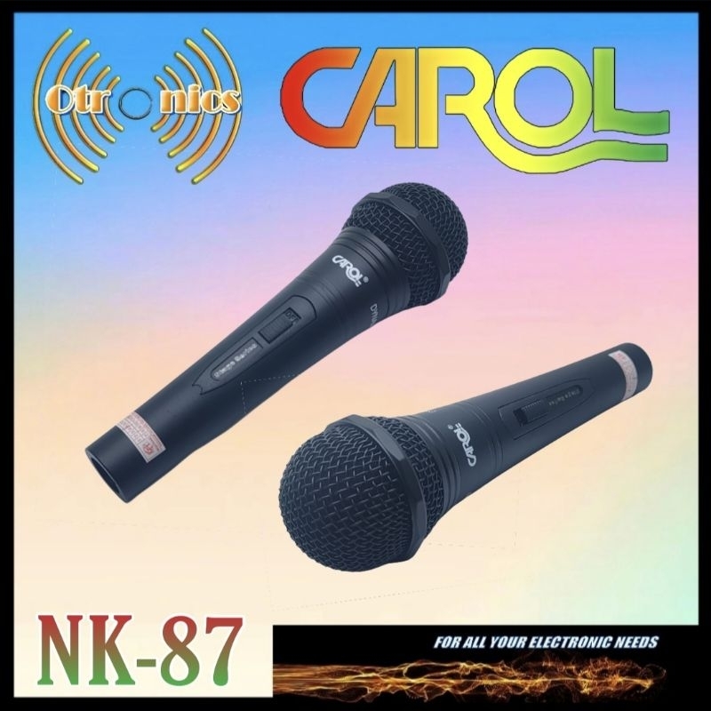 Microphone Kabel Carol NK-87 Mic Kabel Carol