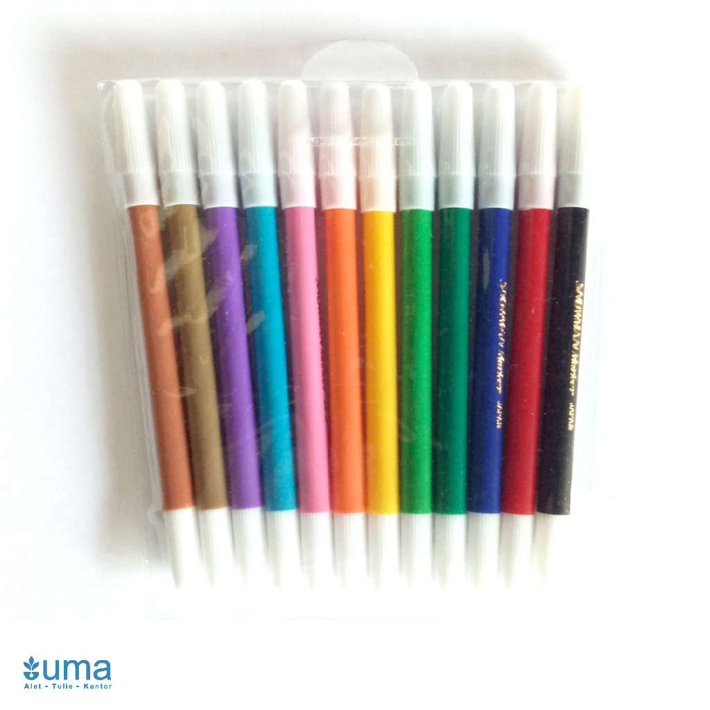 

Spidol Warna Snowman 12 Colours PW-12A I Sepidol
