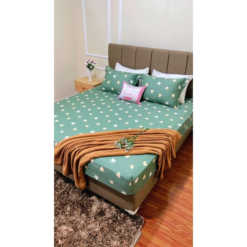 sprei hijau love
