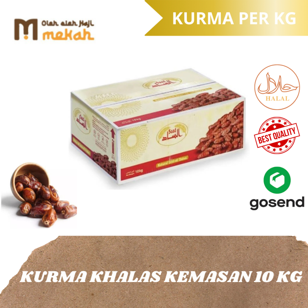 

Kurma Khalas Kemasan Dus 10KG