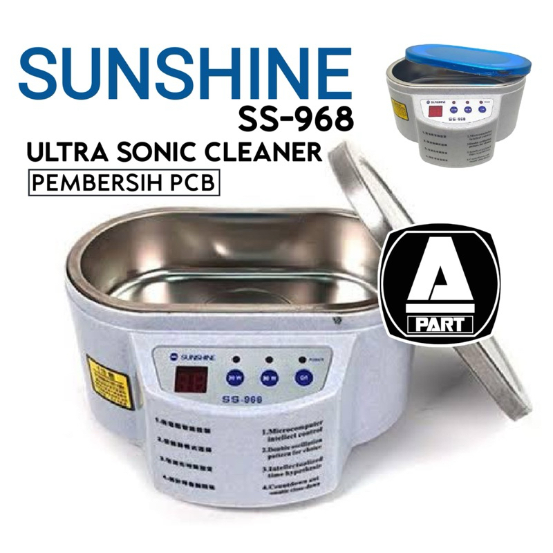 ULTRASONIC CLEANER SUNSHINE SS-968 PEMBERSIH PCB