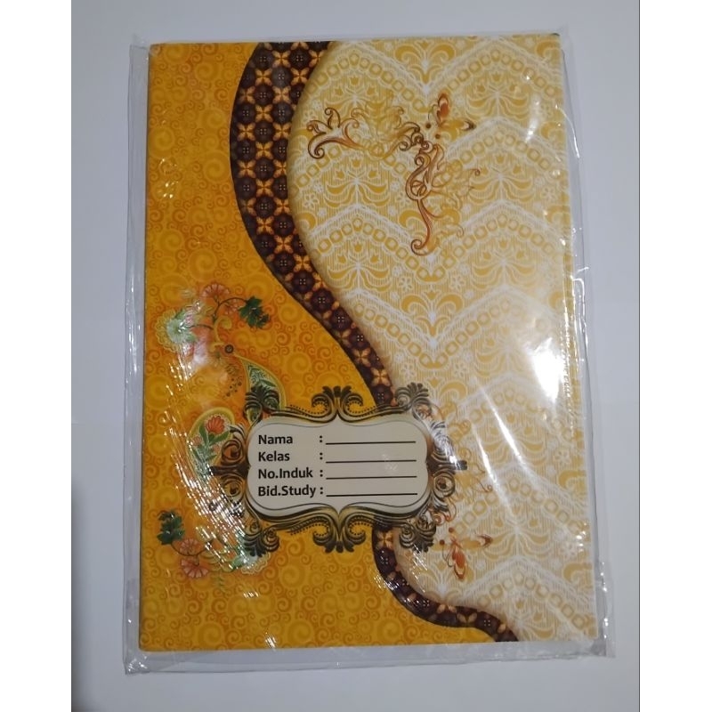 

SAMPUL KERTAS BATIK KWARTO ukuran buku biasa 1 Pack isi (20 Pcs)