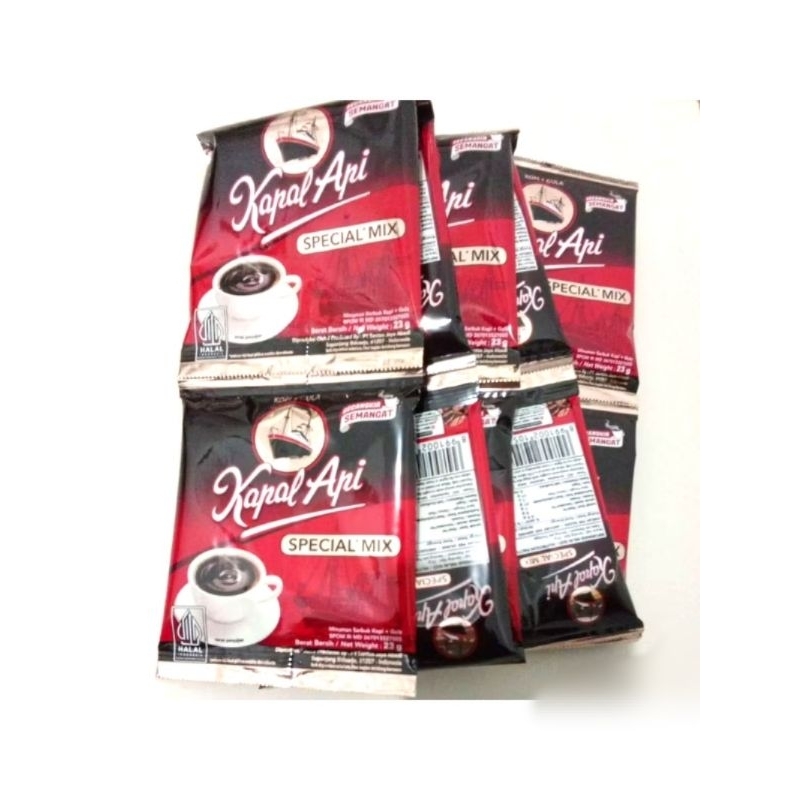 

Kopi Kapal Api Special Mix renceng (23gr x10 sachet)