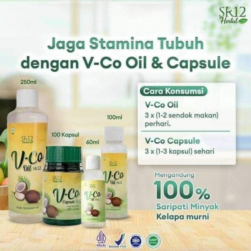 

vco sr12 minyak kelapa