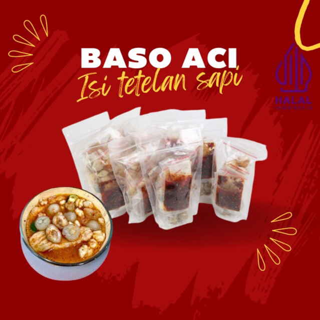 

BASO ACI ISI JANDO/TETELAN DAGING SAPI BASO ACI PREMIUM