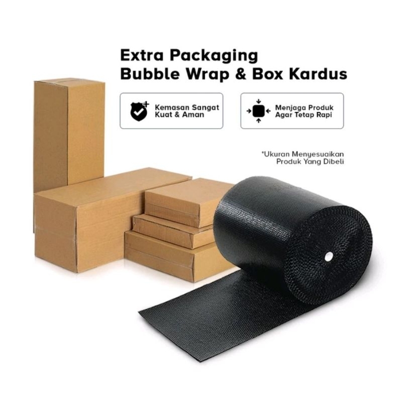 

EXTRA PACKING KARDUS DAN BUBBLEWRAP PACKING TAMBAHAN