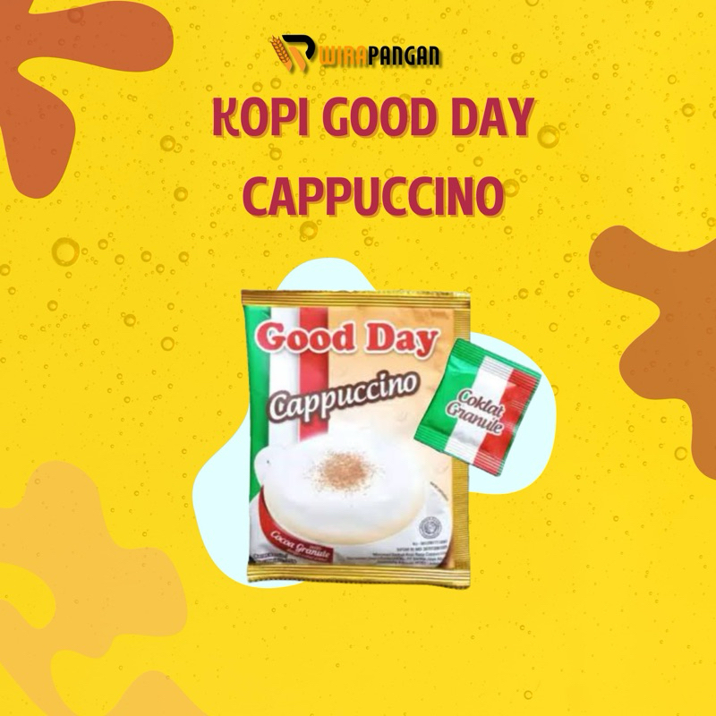 

GOOD DAY CAPPUCINO COKLAT GRANUILE 10 x 25GR