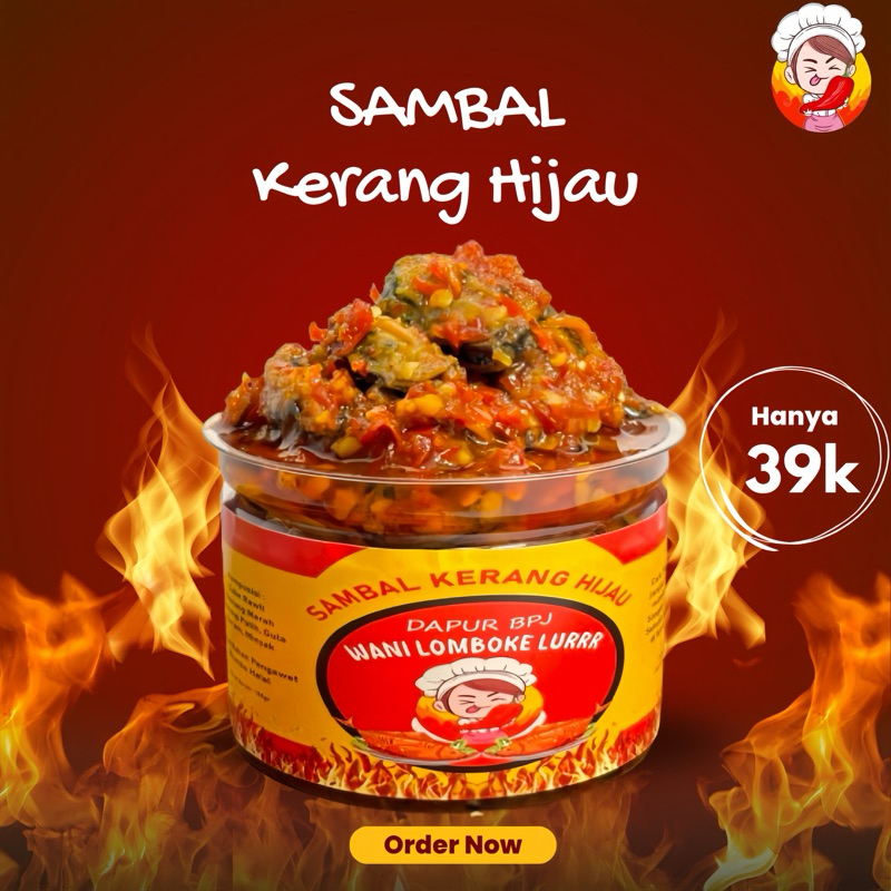 

(KEMASAN BARU)SAMBAL KERANG HIJAU (DAGING KERANG HIJAU)