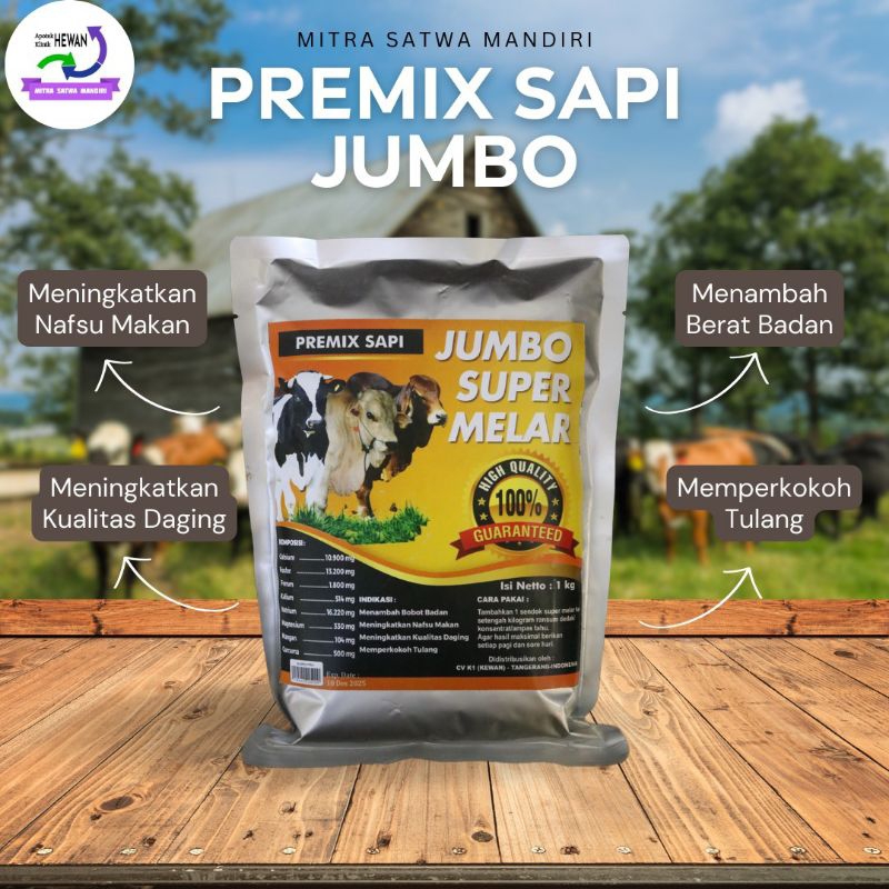 Premix Sapi Jumbo Super Melar