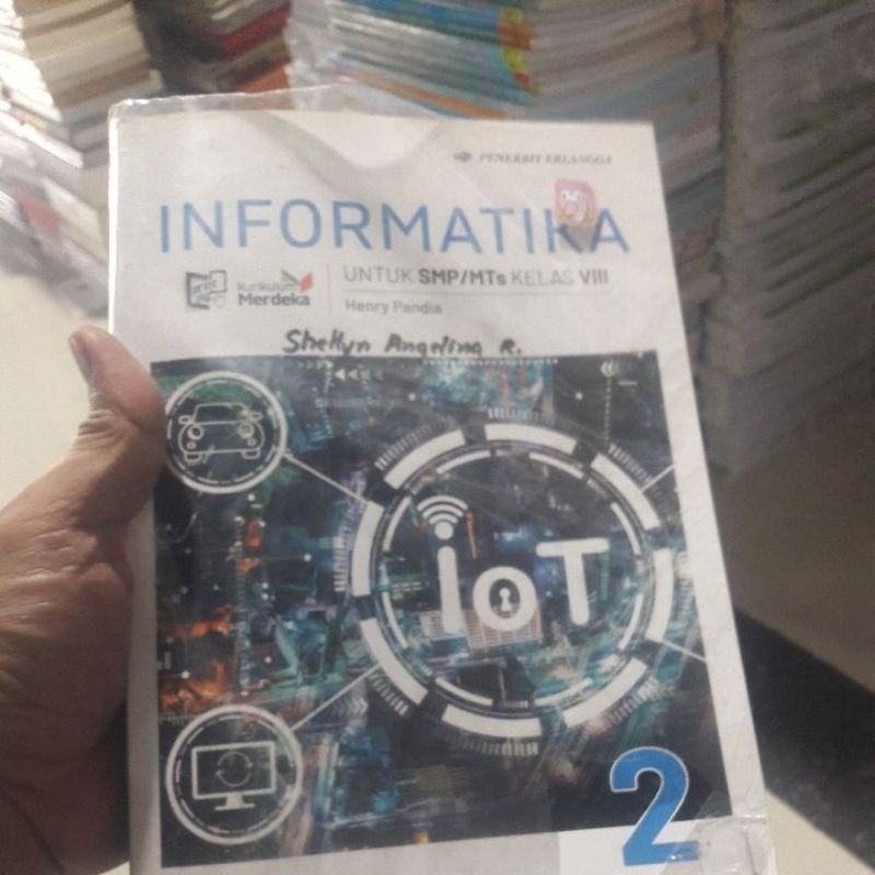 BUKU INFORMATIKA KELAS 2 SMP ERLANGGA