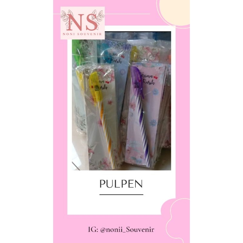 

Souvenir Pulpen