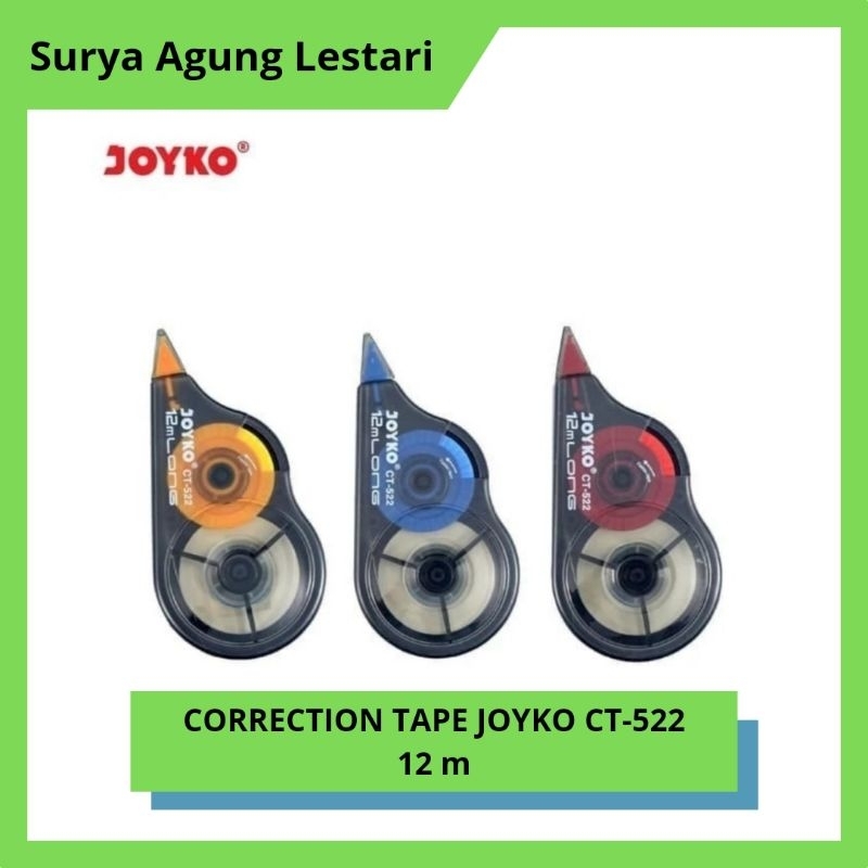 

Correction Tape Pita Koreksi Joyko CT-522