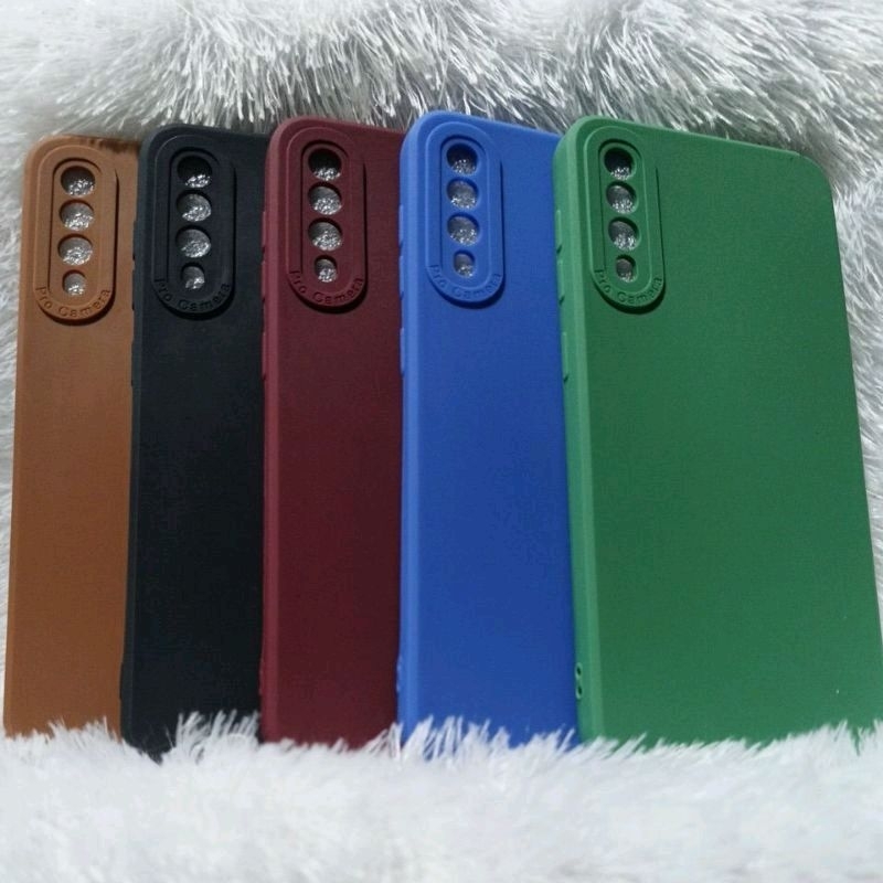 Softcase Casing SAMSUNG A50/A50S/A30S Case silikon Macaron Pro Camera pelindung Camera
