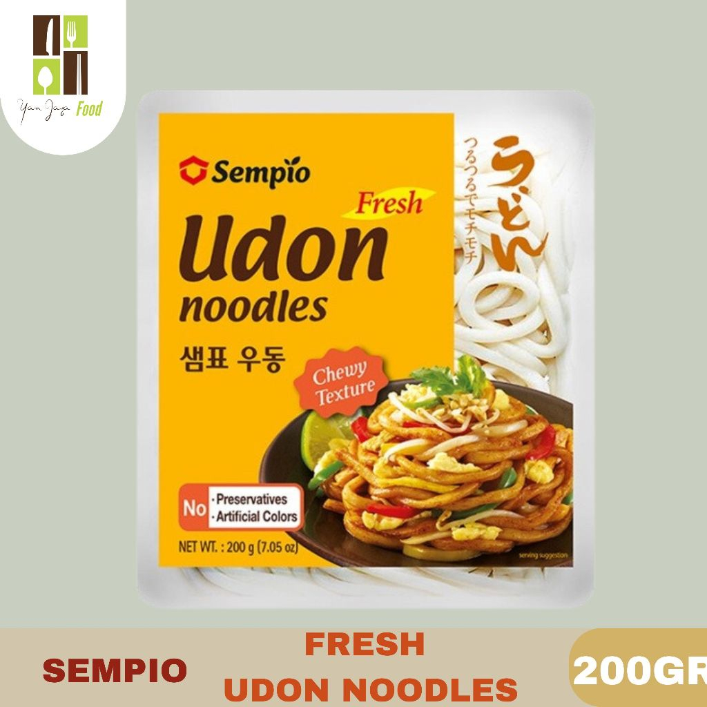 

Sempio Fresh Udon Noodle / Mie Udon Tebal Instan Korea Halal Kemasan 200GR
