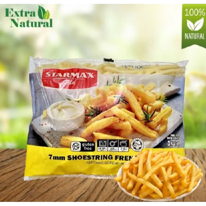 

Starmax Kentang Shoestring 1kilo