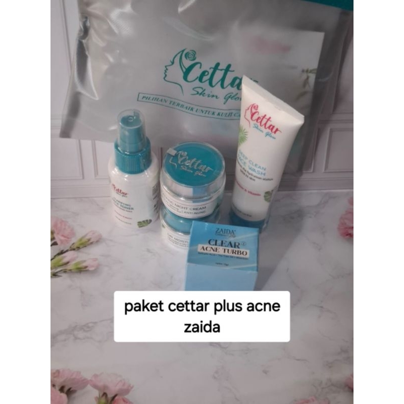 Cettar skinglow paket glowing Paket acne Cettar skinglow paket glowing
