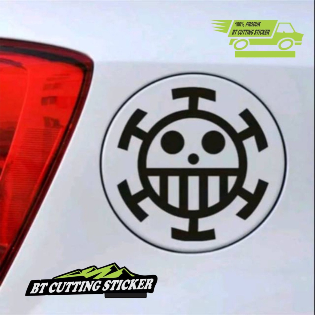 stiker one piece / sticker Tangki mobil one piece / stiker tangki mobil