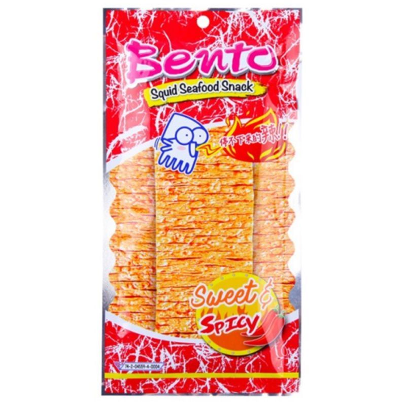 

Bento Mixed Seafood Snack Sweet & Spicy ( Makanan Ringan Ikan Rasa Manis & Pedas )