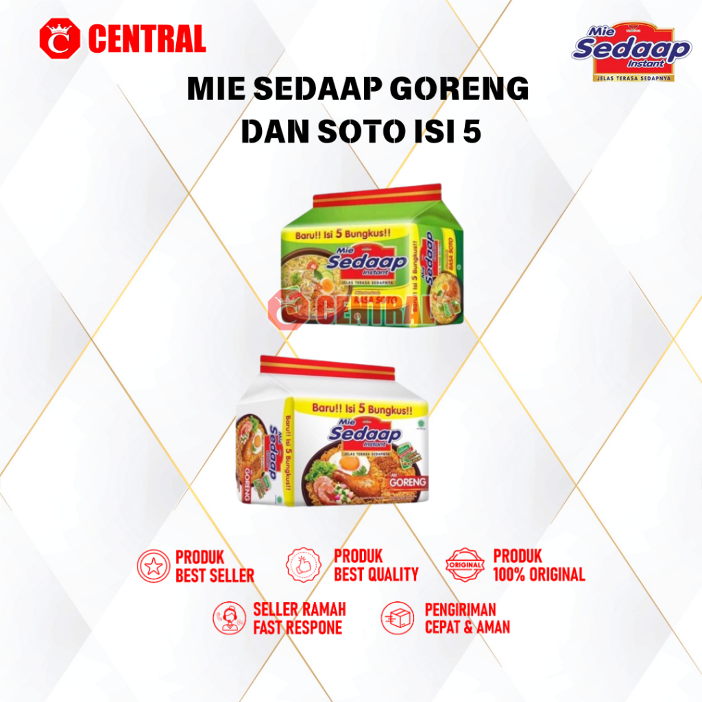 

SEDAAP MIE GORENG DAN SOTO ISI 5
