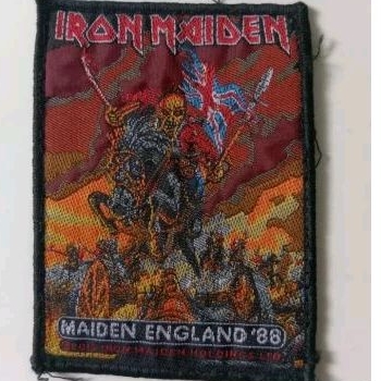 Pacth Original Iron Maiden - Maiden 88 Tag Iron Maiden Size 07-10 Cm