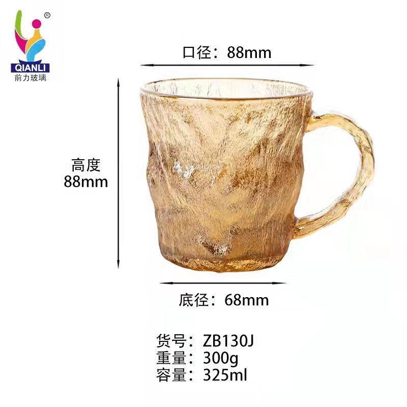 GELAS KACA MOTIF KAYU UKURAN KECIL // GELAS BERMOTIF // gelas souvenir // gelas gradasi // gelas gif