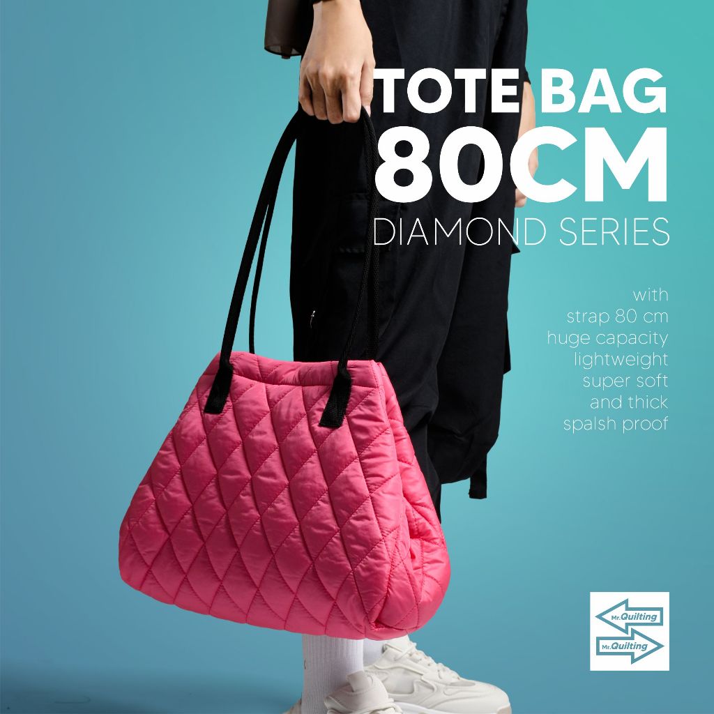 Mr.Quilting Tote Bag 80 Cm Quilting Bag Series Diamont Tbk