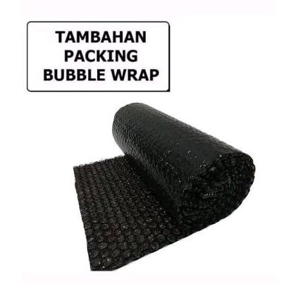 

Tambahan packing bubble wrap
