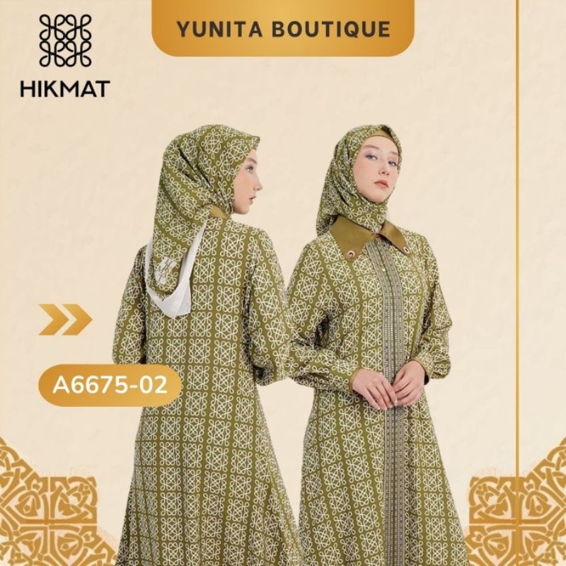 Abaya Hikmat A6675-02