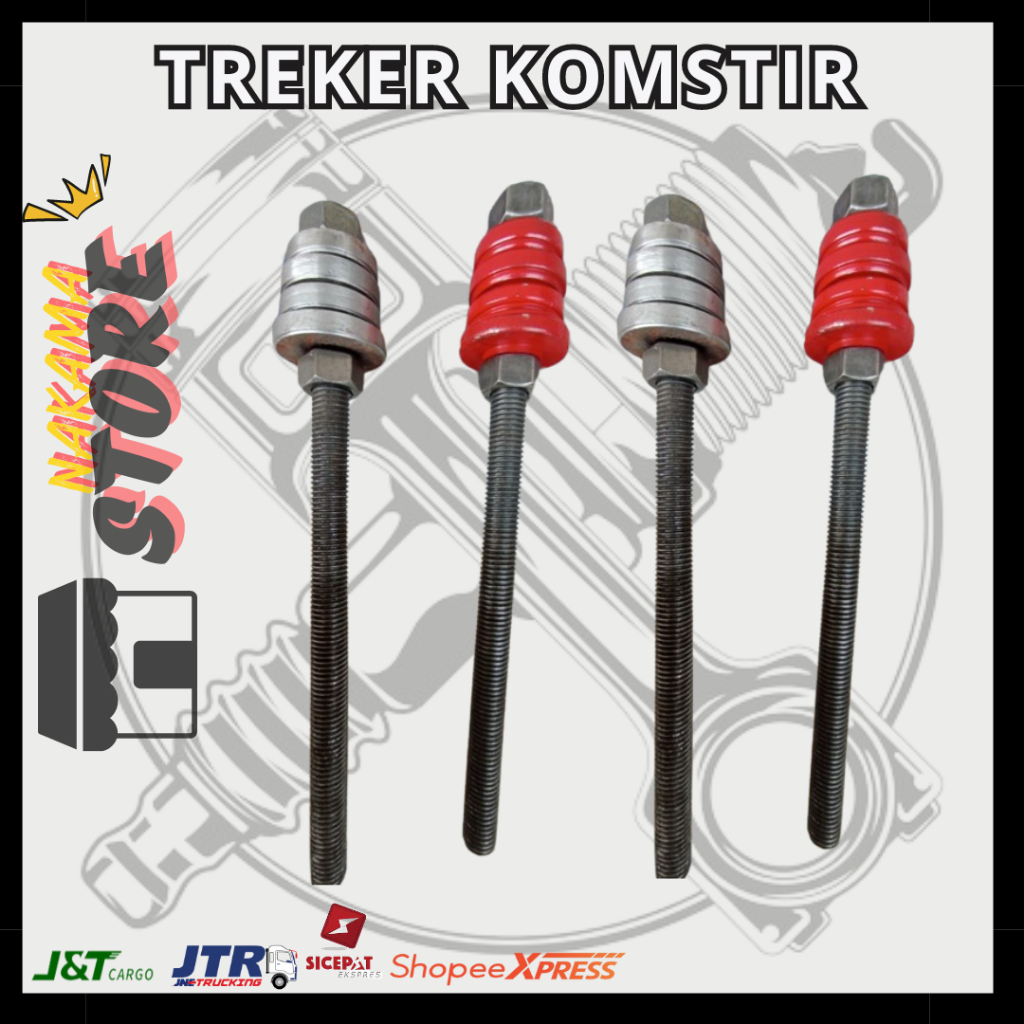 Treker Komstir konis Treker untuk memasang Komstir