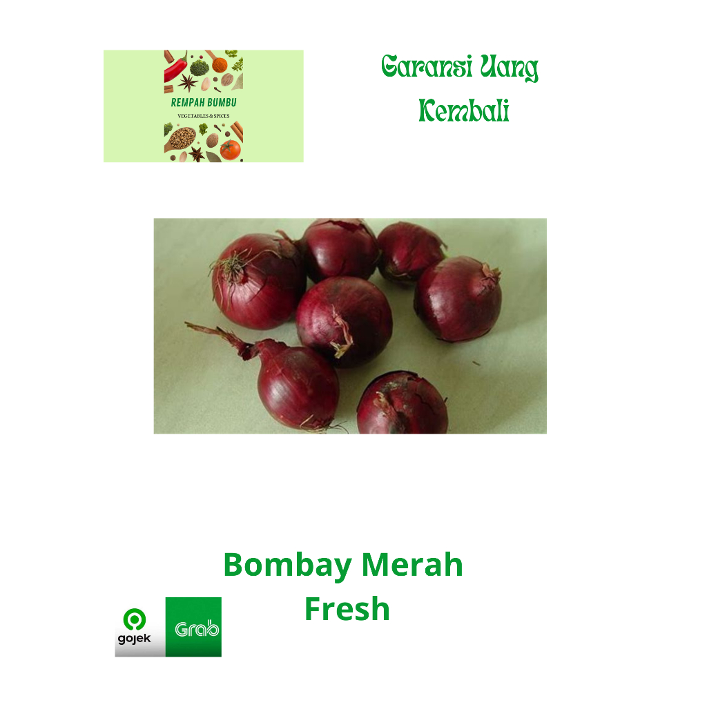 

Bawang Bombay Merah 500 gr