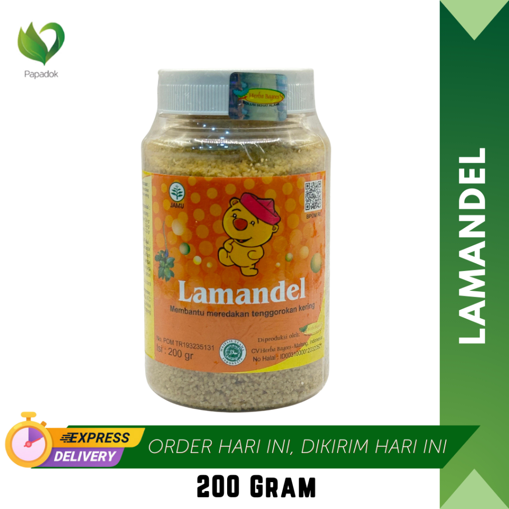 

Lamandel Bubuk 200 Gram Minuman Herbal Obat Radang Tenggorokan Atasi Asma Batuk Menahun