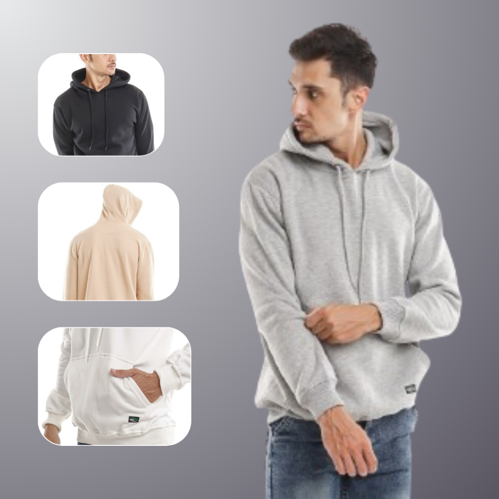 Nsa Ind  Hoodie simplicity  Basic Polos  Pria Wanita