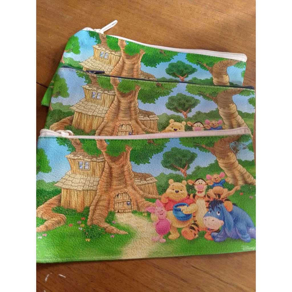 

Tempat Pensil Pencil Case pouch Winne The Pooh Pouch Dompet Kostak Wadah Tempat Pensil