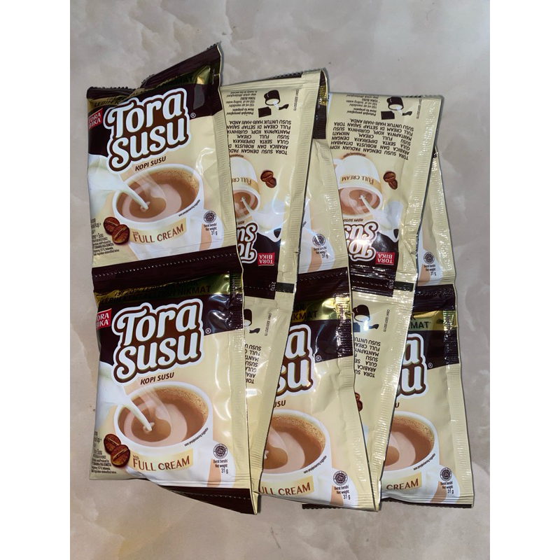 

kopi tora susu 1 renteng 10pcs