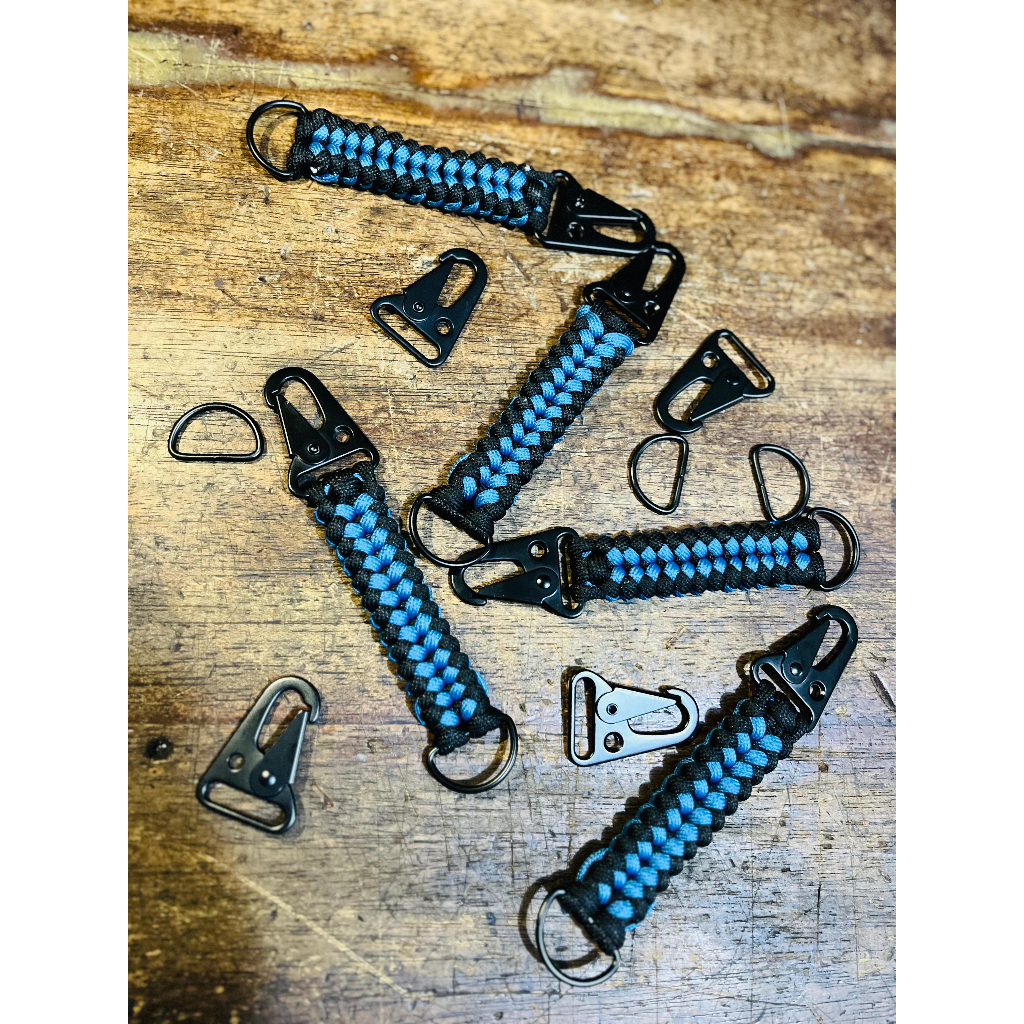 Gantungan Kunci Paracord Keychain Survival, Ganci Keychain Paracord