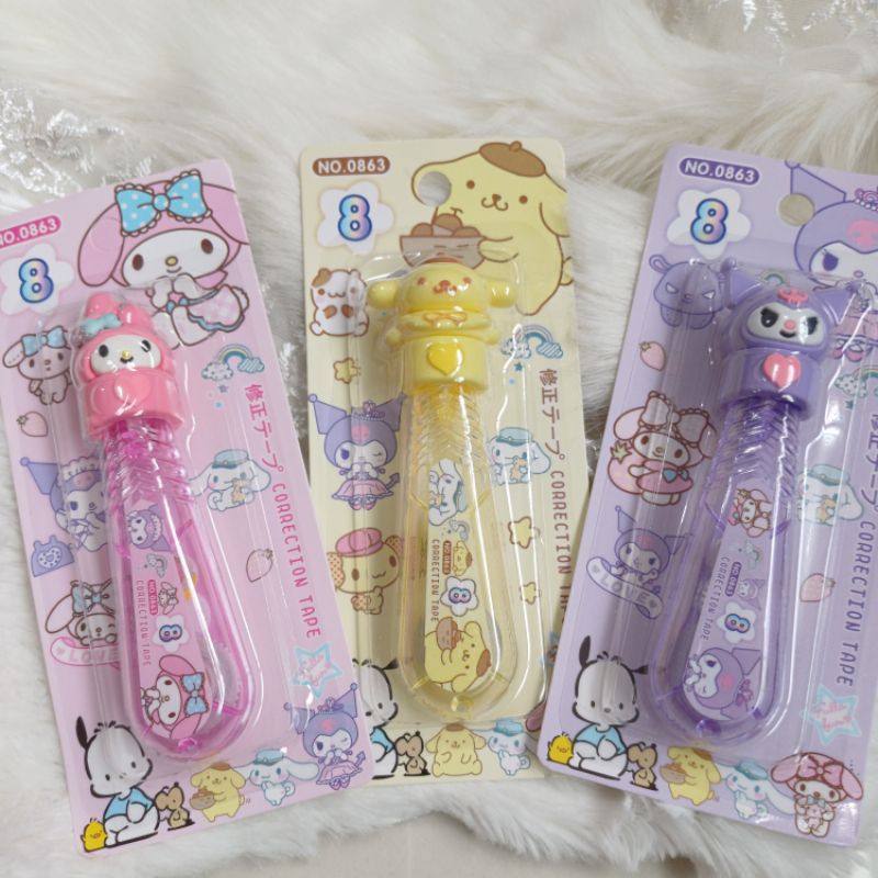 

Correction tape tipex sanrio single