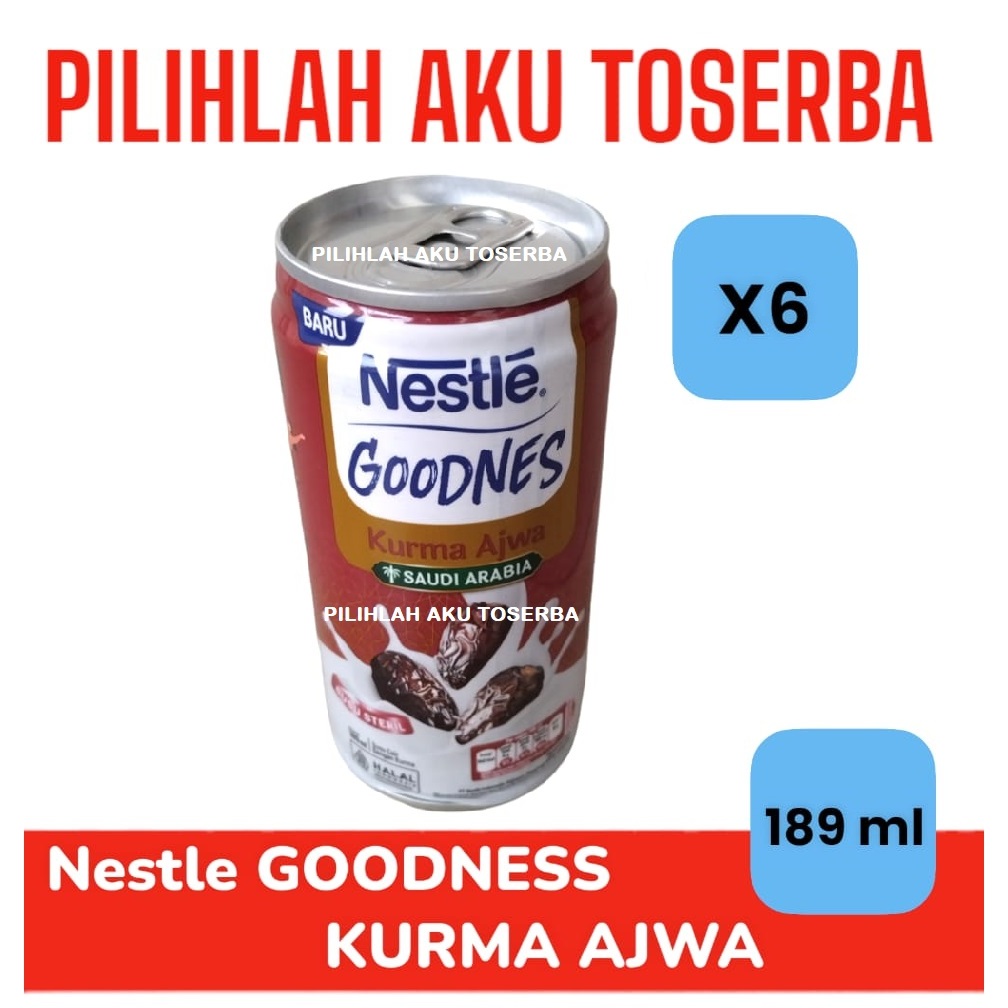 

Susu Nestle GOODNES KURMA 189 ml - ( HARGA 6 KALENG )