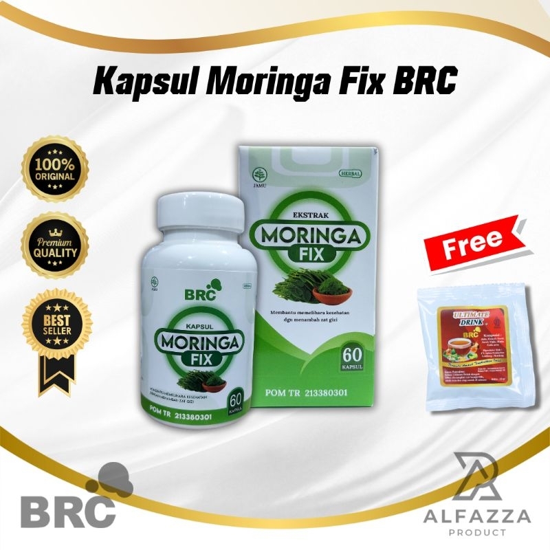 Kapsul Moringa Fix BRC Original