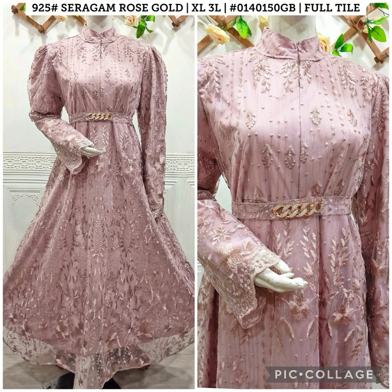 Gamis Brokat Lebar Payung//Free Belt//Gamis Kondangan//Gamis Pesta//Gamis Lebaran//Gamis seragaman//